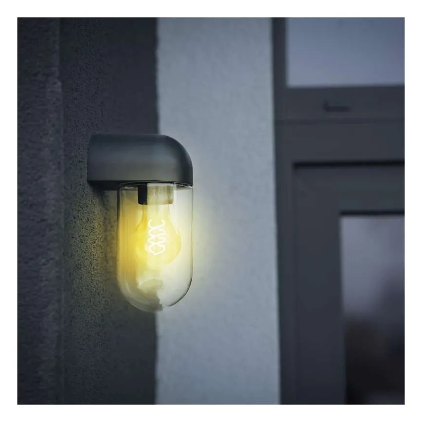 Επιτοίχιο φωτιστικό εξωτερικού χώρου CASSIA 1xE27/15W/230V IP44