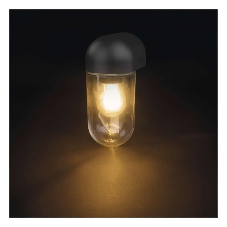 Επιτοίχιο φωτιστικό εξωτερικού χώρου CASSIA 1xE27/15W/230V IP44