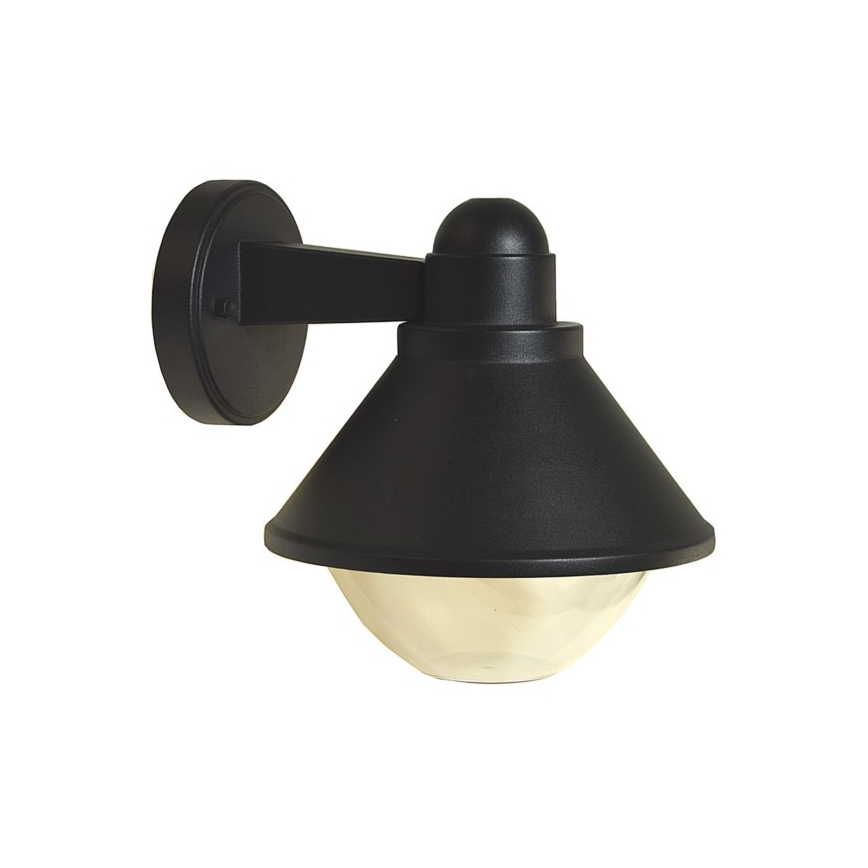 Επιτοίχιο φωτιστικό εξωτερικού χώρου ELGIN 1xE27/60W/230V IP44 μαύρο