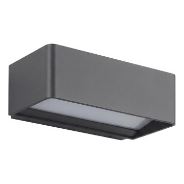 Επιτοίχιο φωτιστικό εξωτερικού χώρου LED/13W/230V IP65 μαύρο
