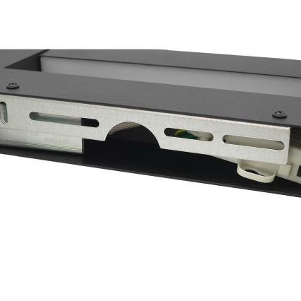 LED Flexible επιτοίχιο φωτιστικό εξωτερικού χώρου 2xLED/4W/230V IP54 30 cm μαύρο