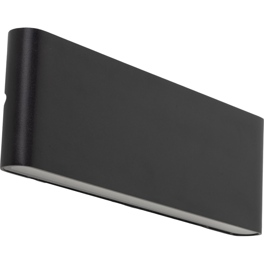 Επιτοίχιο φωτιστικό εξωτερικού χώρου LED ARWENA 2xLED/12W/230V IP54 μαύρο