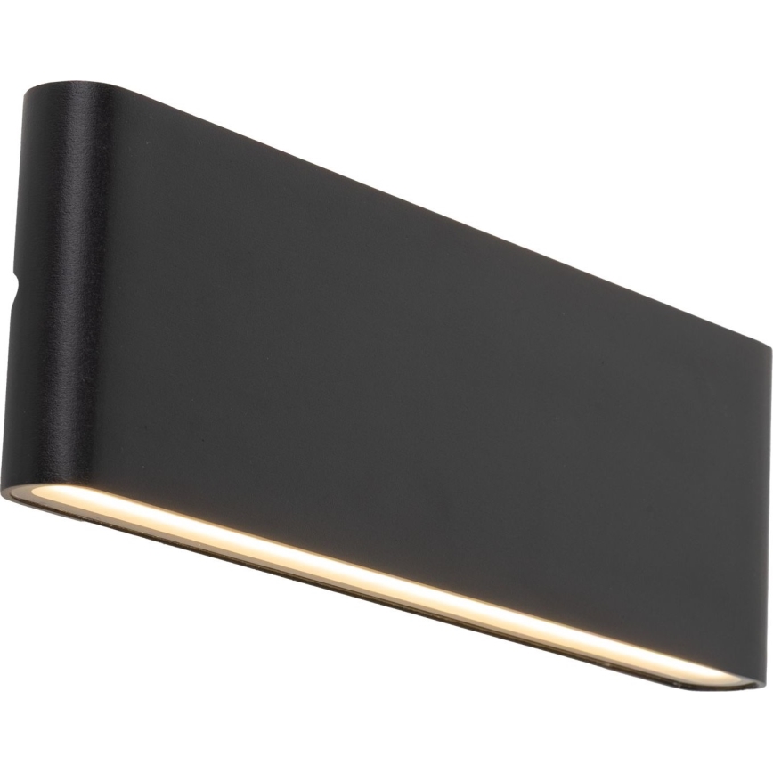 Επιτοίχιο φωτιστικό εξωτερικού χώρου LED ARWENA 2xLED/12W/230V IP54 μαύρο