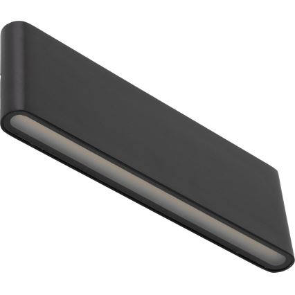 Επιτοίχιο φωτιστικό εξωτερικού χώρου LED ARWENA 2xLED/12W/230V IP54 μαύρο