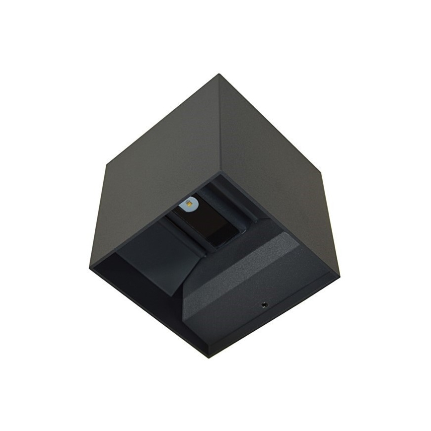 Επιτοίχιο φωτιστικό εξωτερικού χώρου LED KREON 2xLED/3W/230V IP54 3000K μαύρο