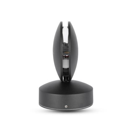 Επιτοίχιο εύκαμπτο φωτιστικό LED εξωτερικού χώρου LED/7W/230V 4000K IP65 μαύρο