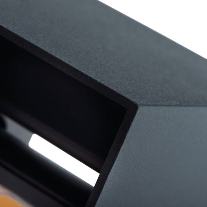 Επιτοίχιο φωτιστικό εξωτερικού χώρου LED REKA LED/7W/230V IP54 ανθρακί