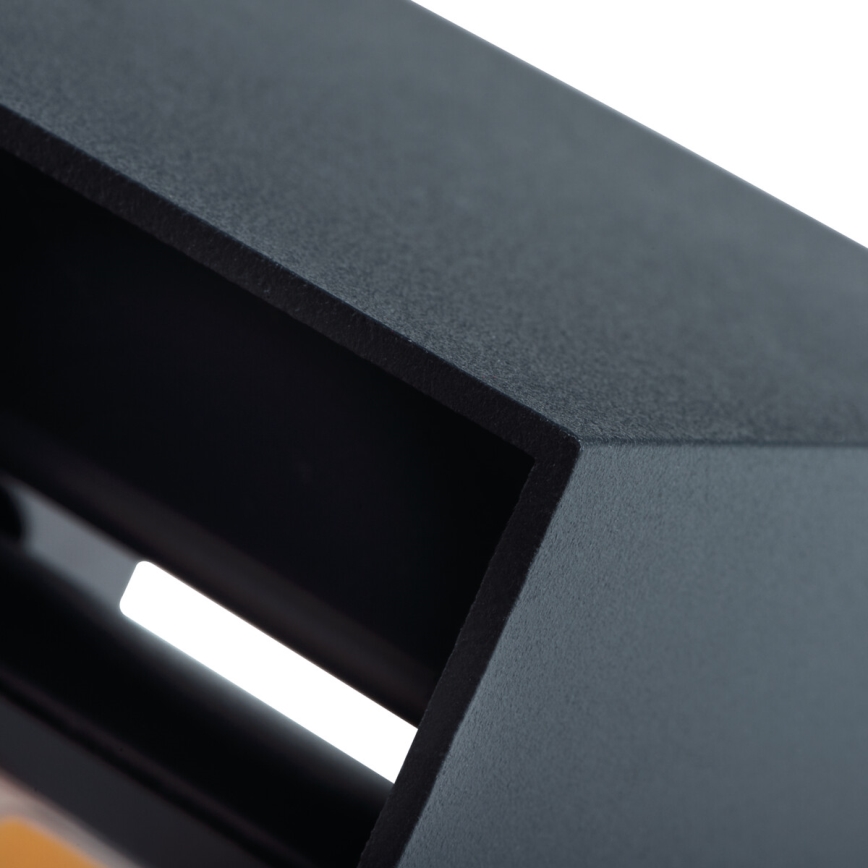 Επιτοίχιο φωτιστικό εξωτερικού χώρου LED REKA LED/7W/230V IP54 ανθρακί