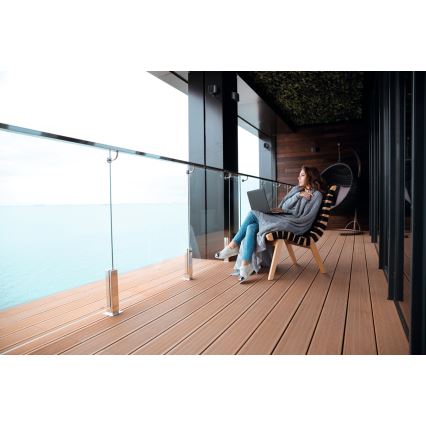 Επιτοίχιο φωτιστικό εξωτερικού χώρου LED REKA LED/7W/230V IP54 ανθρακί