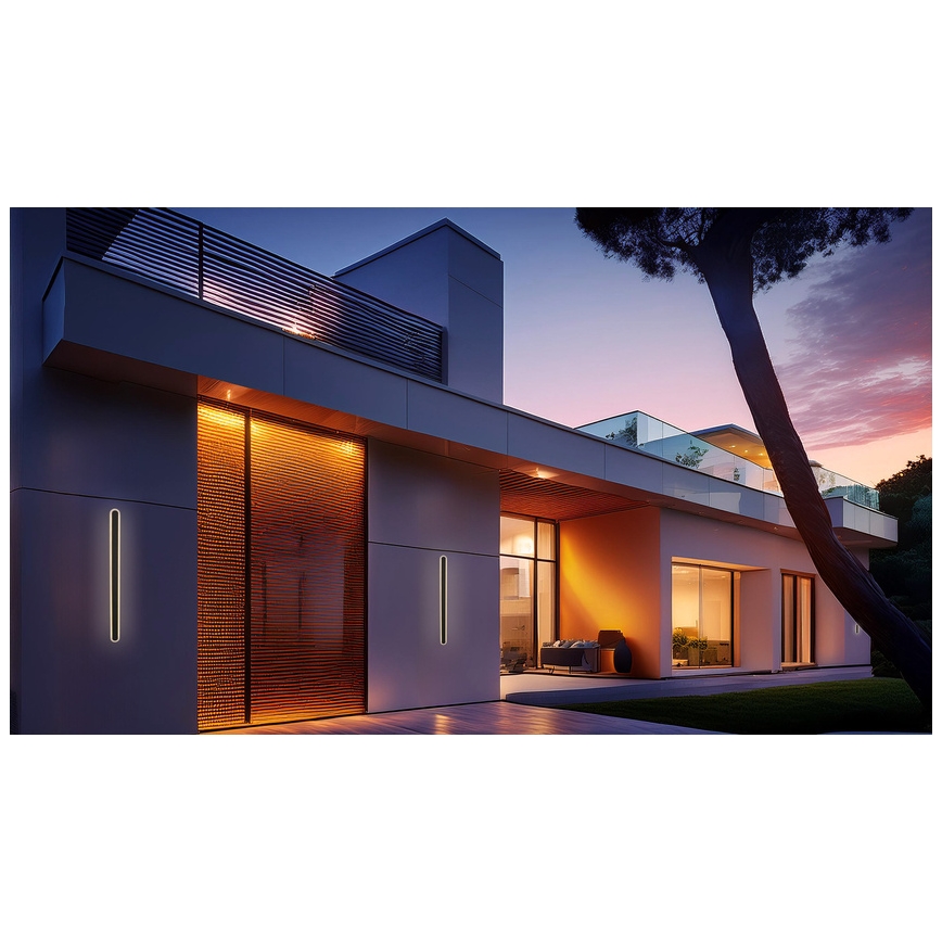 Επιτοίχιο φωτιστικό εξωτερικού χώρου LED STICK LED/12W/230V IP65 3000K 30 cm