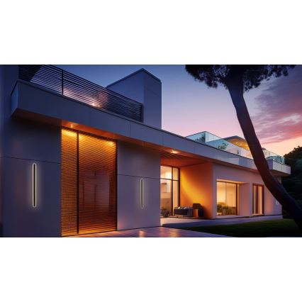 Επιτοίχιο φωτιστικό εξωτερικού χώρου LED STICK LED/28W/230V IP65 3000K 90 cm