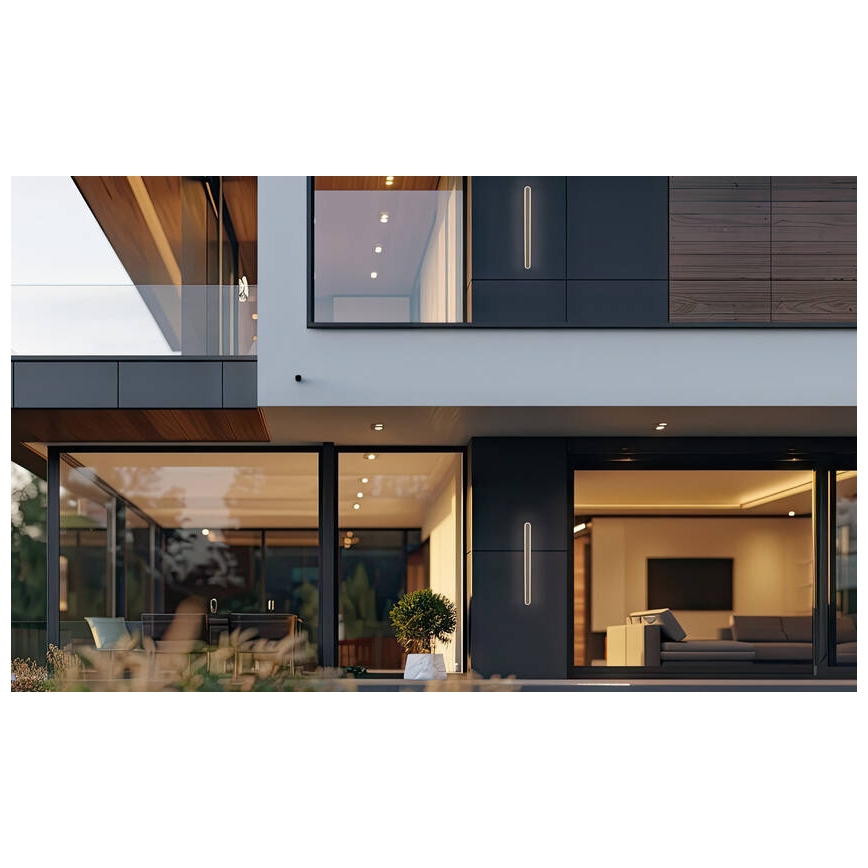 Επιτοίχιο φωτιστικό εξωτερικού χώρου LED STICK LED/28W/230V IP65 3000K 90 cm