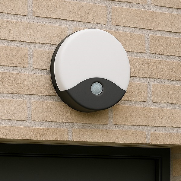 Επιτοίχιο φωτιστικό εξωτερικού χώρου LED με αισθητήρα κίνησης LED/18W/230V IP44 ανθρακί