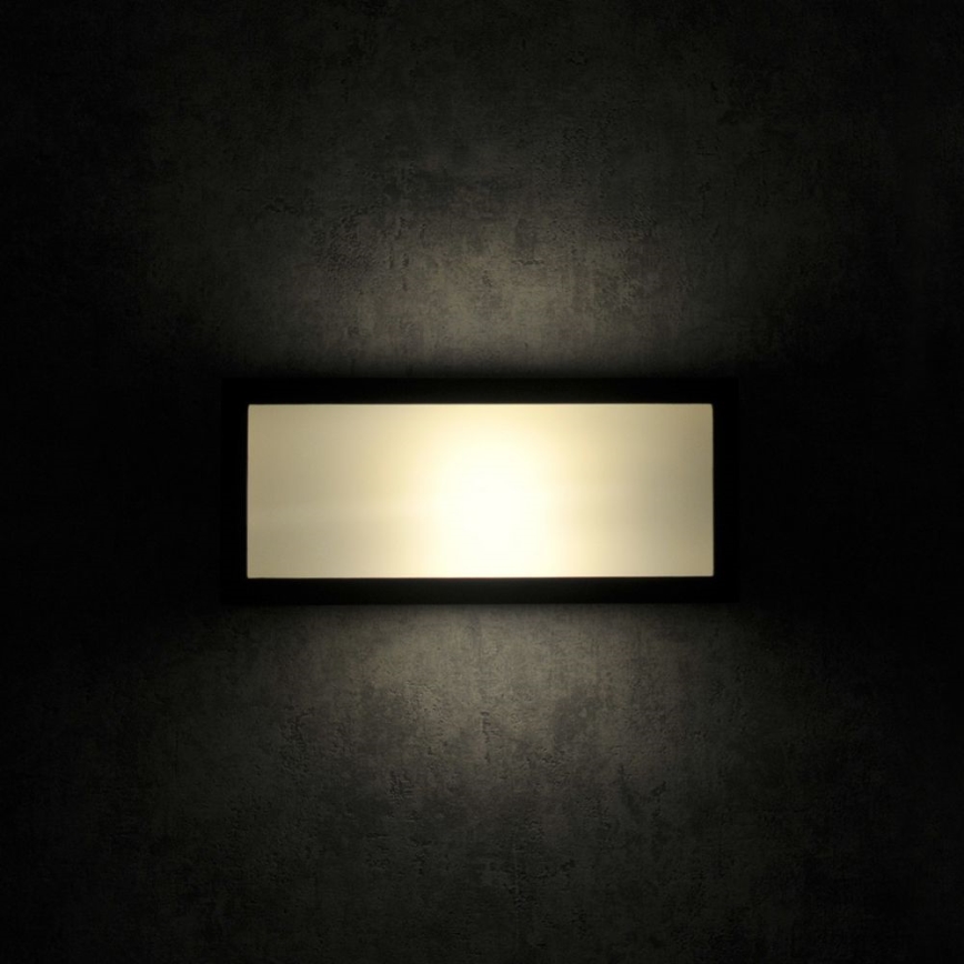 Επιτοίχιο φωτιστικό εξωτερικού χώρου MITO 1xE27/12W/230V IP54