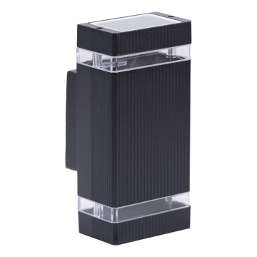 Επιτοίχιο φωτιστικό εξωτερικού χώρου NIZZA 2xGU10/35W/230V IP65