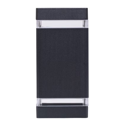 Επιτοίχιο φωτιστικό εξωτερικού χώρου NIZZA 2xGU10/35W/230V IP65