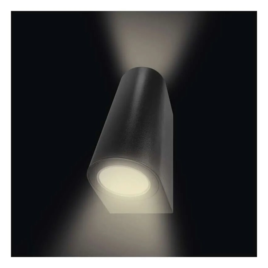 Επιτοίχιο φωτιστικό εξωτερικού χώρου OCULUS 2xGU10/7W/230V IP44