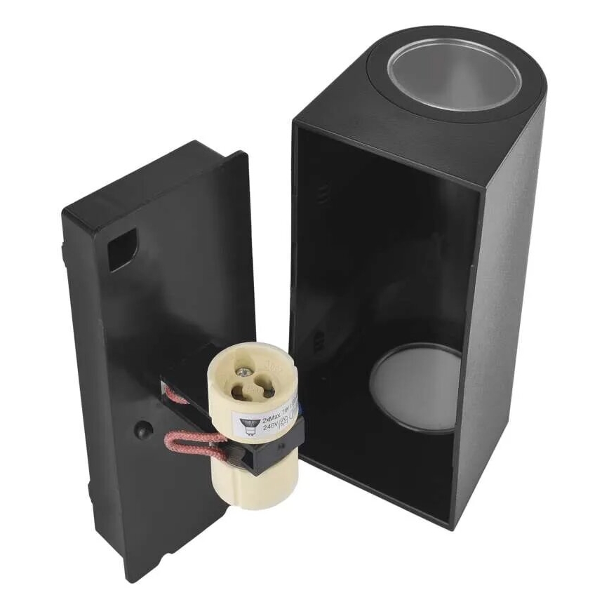 Επιτοίχιο φωτιστικό εξωτερικού χώρου OCULUS 2xGU10/7W/230V IP44