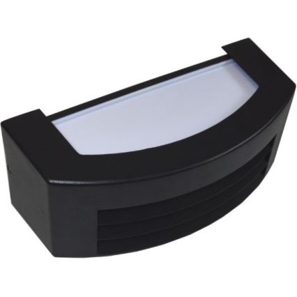 Επιτοίχιο φωτιστικό εξωτερικού χώρου OLIANA 1xE27/60W/230V IP54 μαύρο