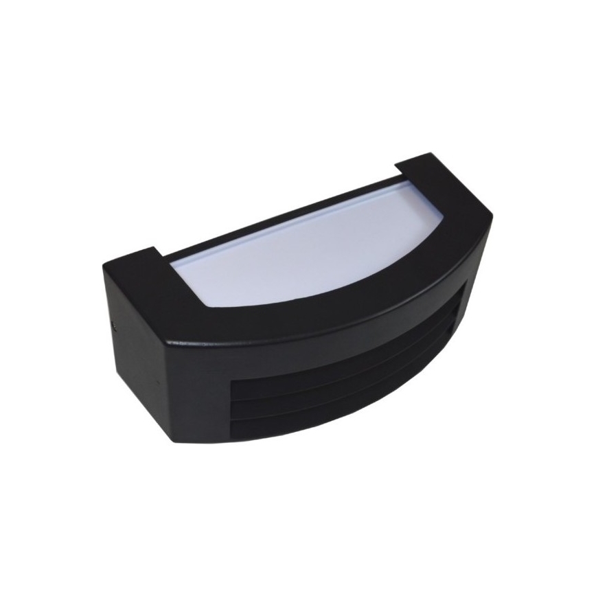 Επιτοίχιο φωτιστικό εξωτερικού χώρου OLIANA 1xE27/60W/230V IP54 μαύρο