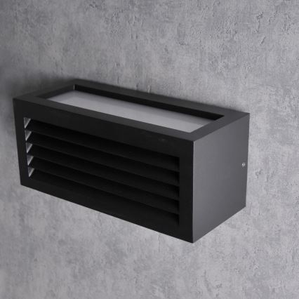 Επιτοίχιο φωτιστικό εξωτερικού χώρου OSAKA 1xE27/12W/230V IP54