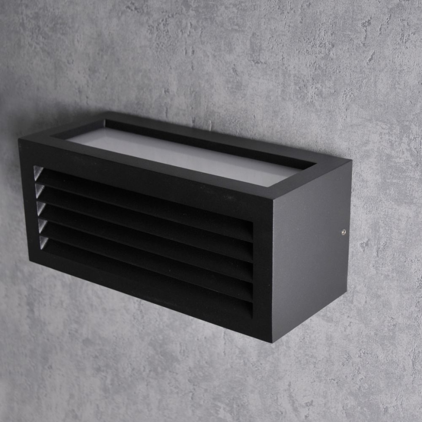 Επιτοίχιο φωτιστικό εξωτερικού χώρου OSAKA 1xE27/12W/230V IP54