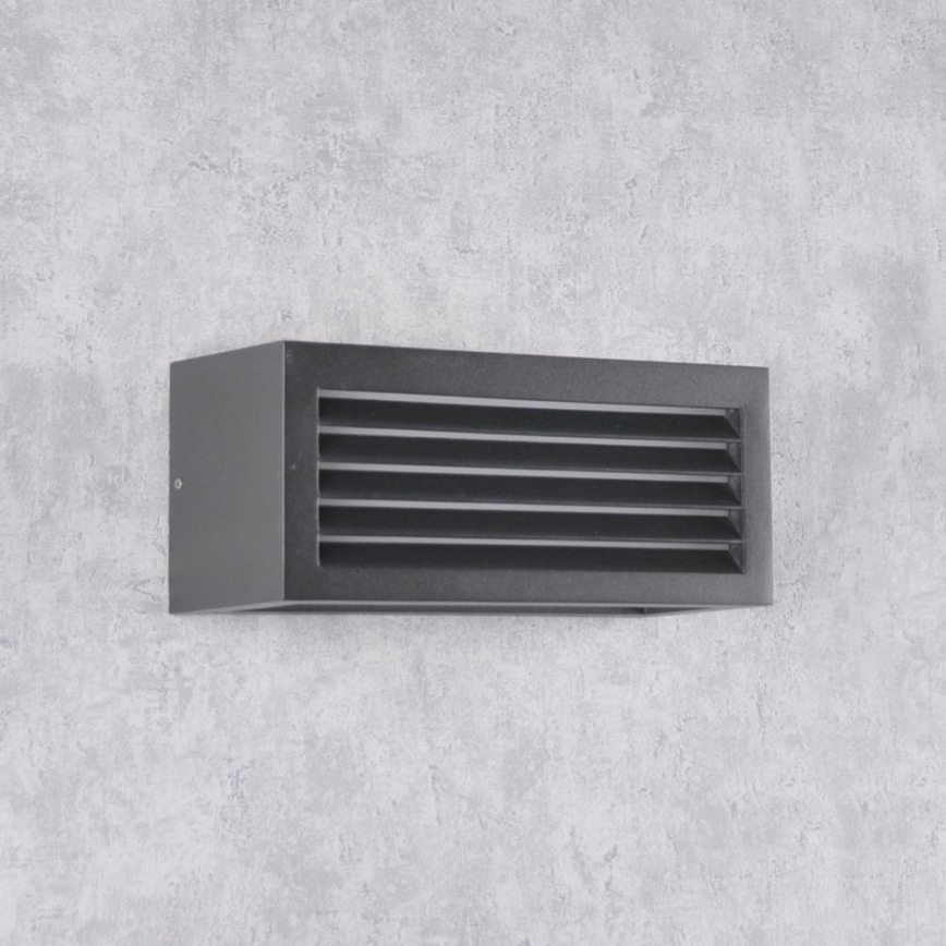 Επιτοίχιο φωτιστικό εξωτερικού χώρου OSAKA 1xE27/12W/230V IP54