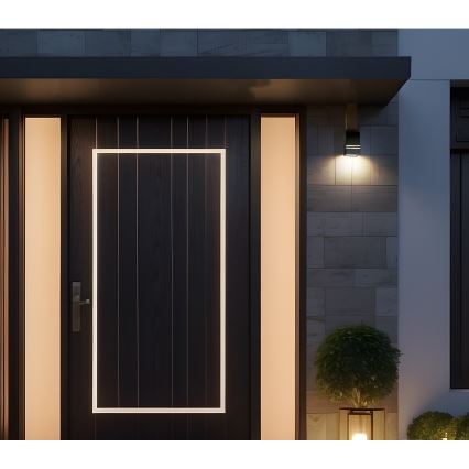 Επιτοίχιο φωτιστικό εξωτερικού χώρου QUAZAR 1xGU10/11W/230V IP44