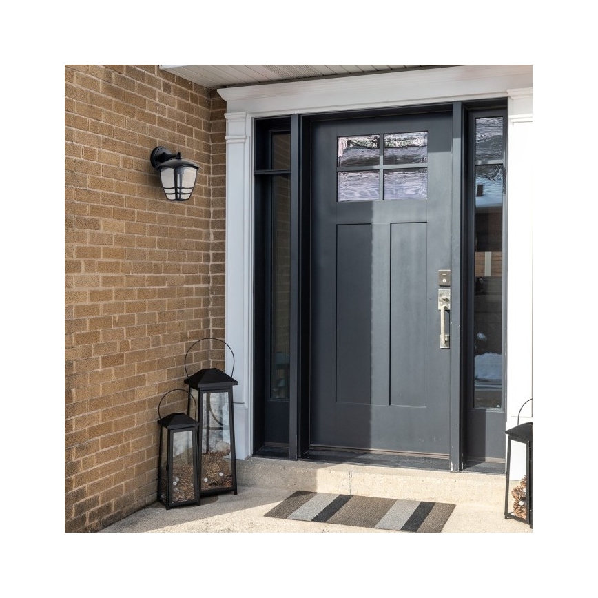 Επιτοίχιο φωτιστικό εξωτερικού χώρου TEVIO KD 1xE27/60W/230V IP54 μαύρο