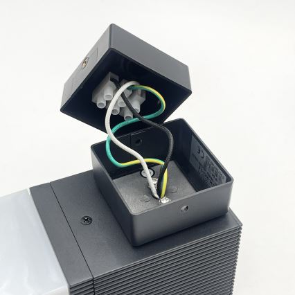 Επιτοίχιο φωτιστικό εξωτερικού χώρου VESPER 1xG9/5W/230V IP44 μαύρο