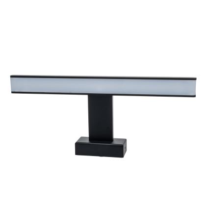 Επιτοίχιο φωτιστικό μπάνιου LED SHINE LED/7W/230V 30 cm IP44 μαύρο