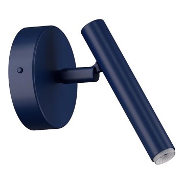 Επιτοίχιο σποτ φωτιστικό STALACTITE 1xG9/3W/230V μπλε