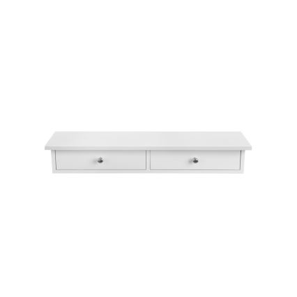 Επιτοίχιο ράφι με διαμερίσματα SHELFY λευκό