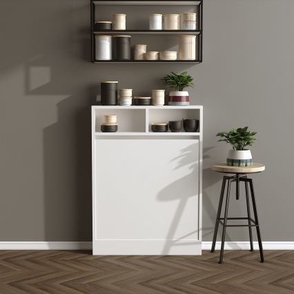 Επιτοίχιο πτυσσόμενο γραφείο BRACKED 96x70 cm λευκό