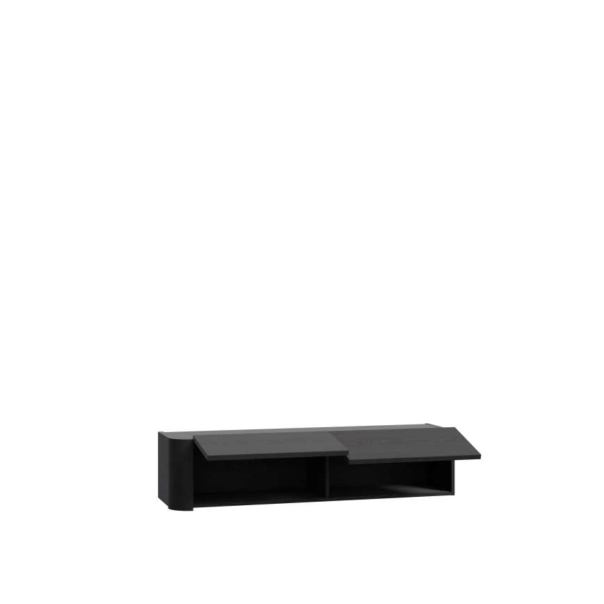 Επιτοίχιο ντουλάπι INAR μαύρο