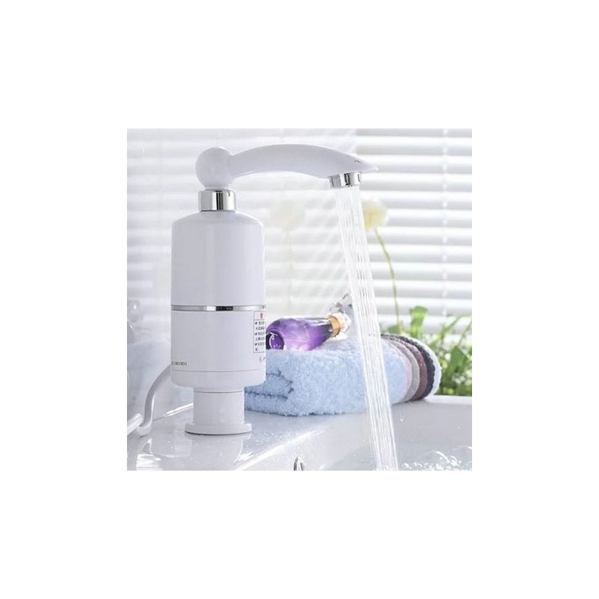 Επιτοίχιος ταχυθερμαντήρας μπάνιου 3000W/230V λευκό