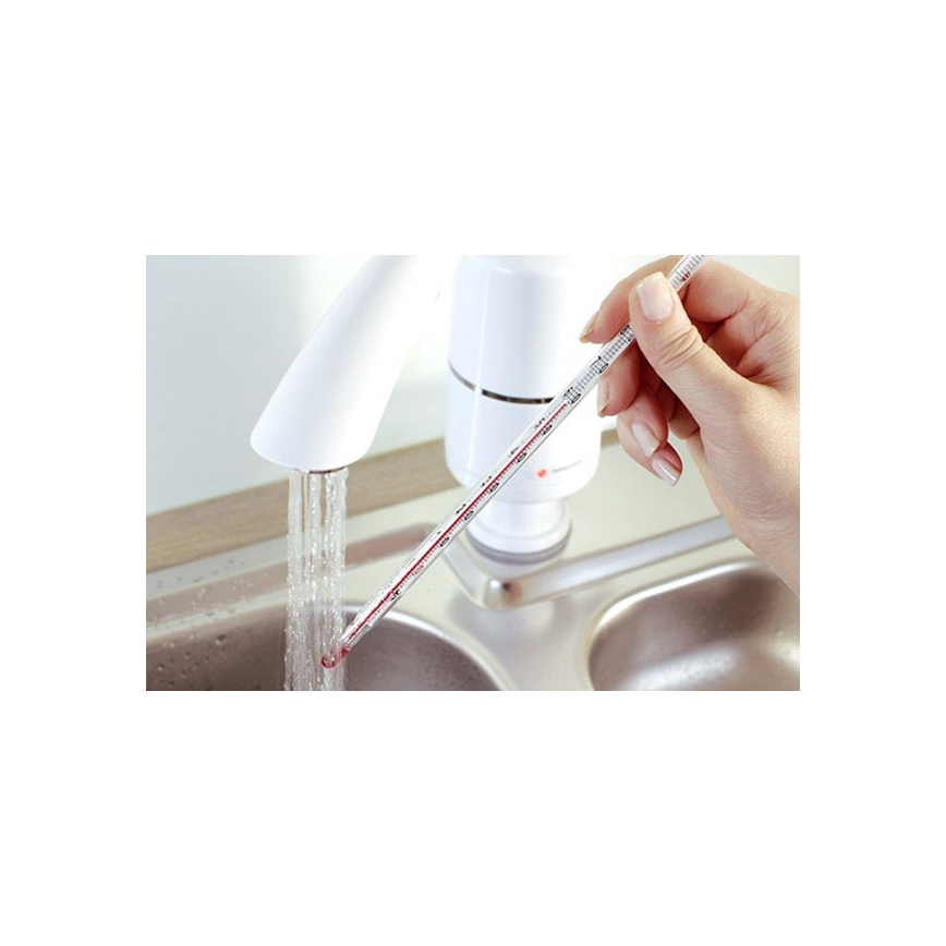 Επιτοίχιος ταχυθερμαντήρας μπάνιου 3000W/230V λευκό