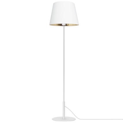 Επιδαπέδιο φωτιστικό ARDEN 1xE27/60W/230V λευκό/χρυσό