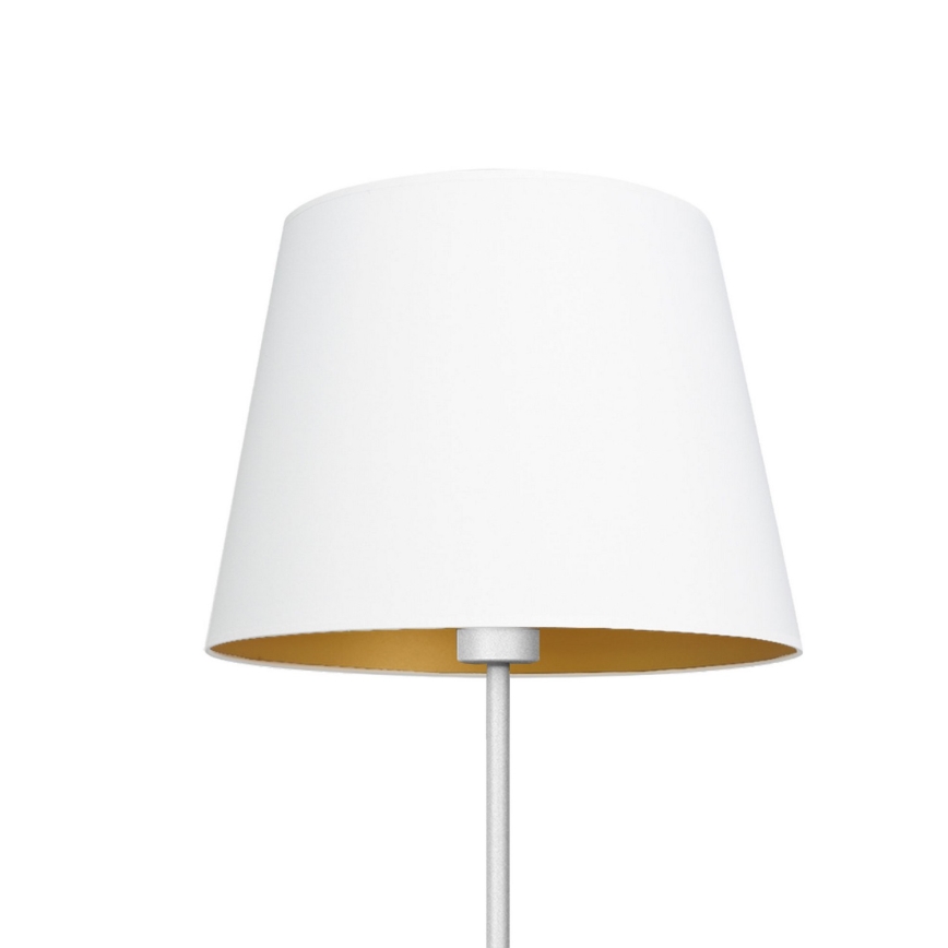 Επιδαπέδιο φωτιστικό ARDEN 1xE27/60W/230V λευκό/χρυσό