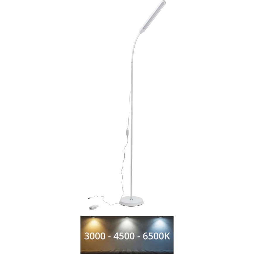 Επιδαπέδια λάμπα dimming LED SIGNUS LED/10W/230V 3000/4500/6500K λευκό