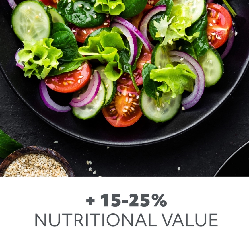 LED Dimming εύκαμπτο επιδαπέδια λάμπα για ανάπτυξη φυτών VITARO 4xLED/7,5W/230V μαύρο