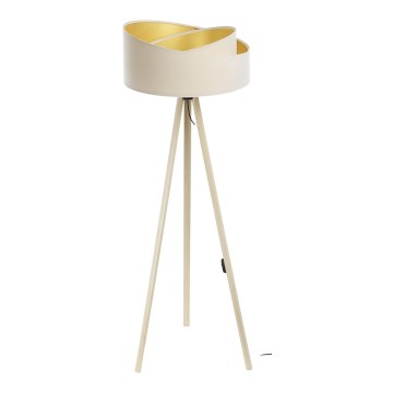 Επιδαπέδια λάμπα GALAXY 1xE27/60W/230V κρεμ/μπεζ