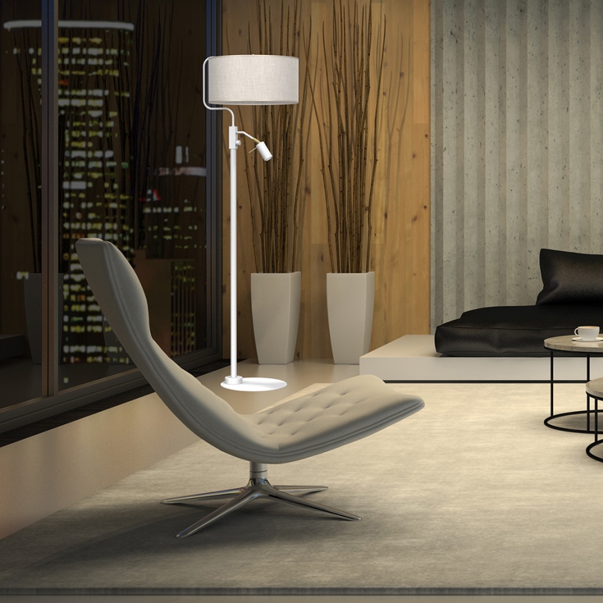 Επιδαπέδια λάμπα LINO 1xE27/40W/230V + 1xGU10-MR11/7W