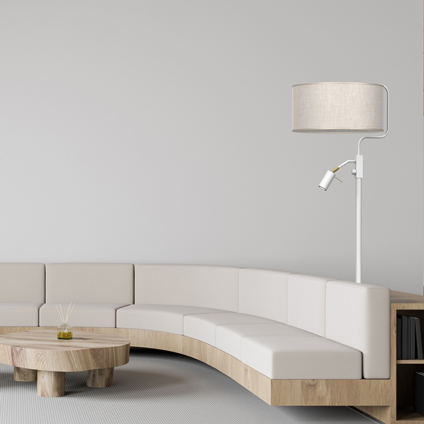 Επιδαπέδια λάμπα LINO 1xE27/40W/230V + 1xGU10-MR11/7W