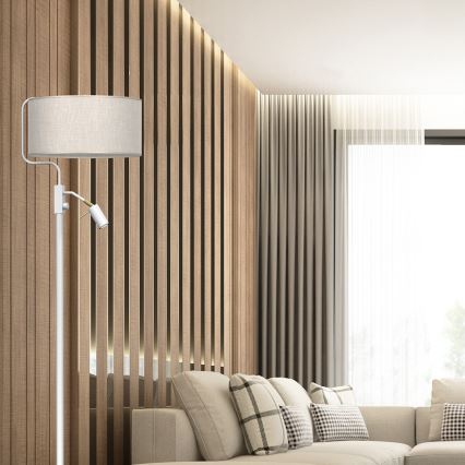 Επιδαπέδια λάμπα LINO 1xE27/40W/230V + 1xGU10-MR11/7W