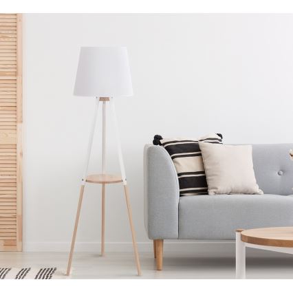 Επιδαπέδια λάμπα VAIO WHITE 1xE27/60W/230V