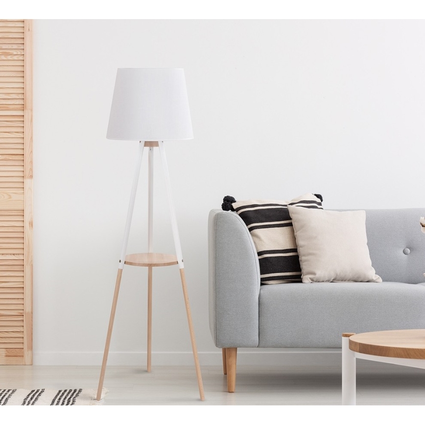 Επιδαπέδια λάμπα VAIO WHITE 1xE27/60W/230V