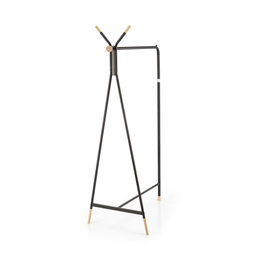 Επιδαπέδια κρεμάστρα 165x91 cm CHENE μαύρη/μπεζ