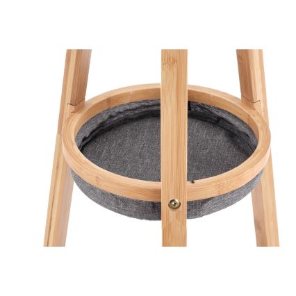 Επιδαπέδια κρεμάστρα 177 x 52 εκ., καφέ