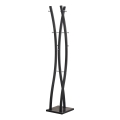 Επιδαπέδια κρεμάστρα 179x35 cm VALET μαύρη